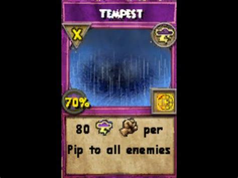 When I use gargantuan colossal or other enchantments that increase spell damage on Tempest, will the extra damage be added to the per pip damage so 80 becomes 355 per pip with colossal or does it add damage at the end so a 4 pip Tempest is 804320275 595 Stormwind 8108. . Wizard101 tempest